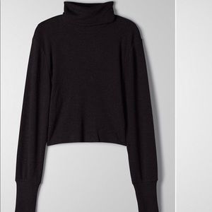 ARITZIA Wilfred Free Nova Turtleneck -Black XS